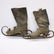 PR. EARLY LEATHER BOOTS WITH ICE SKATES