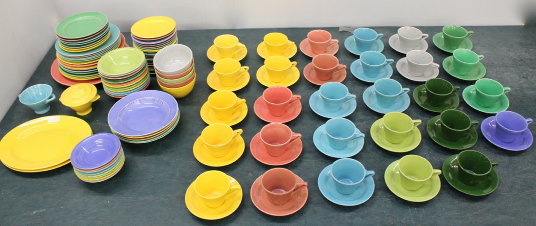 HOMER LAUGHLIN DISH LOT (1 of 4)