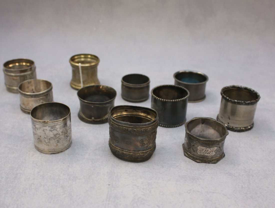 11 VICTORIAN NAPKIN RINGS (1 of 1)