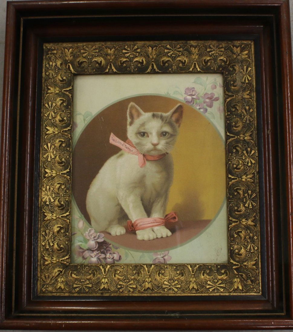 VICTORIAN CAT PRINT (1 of 1)