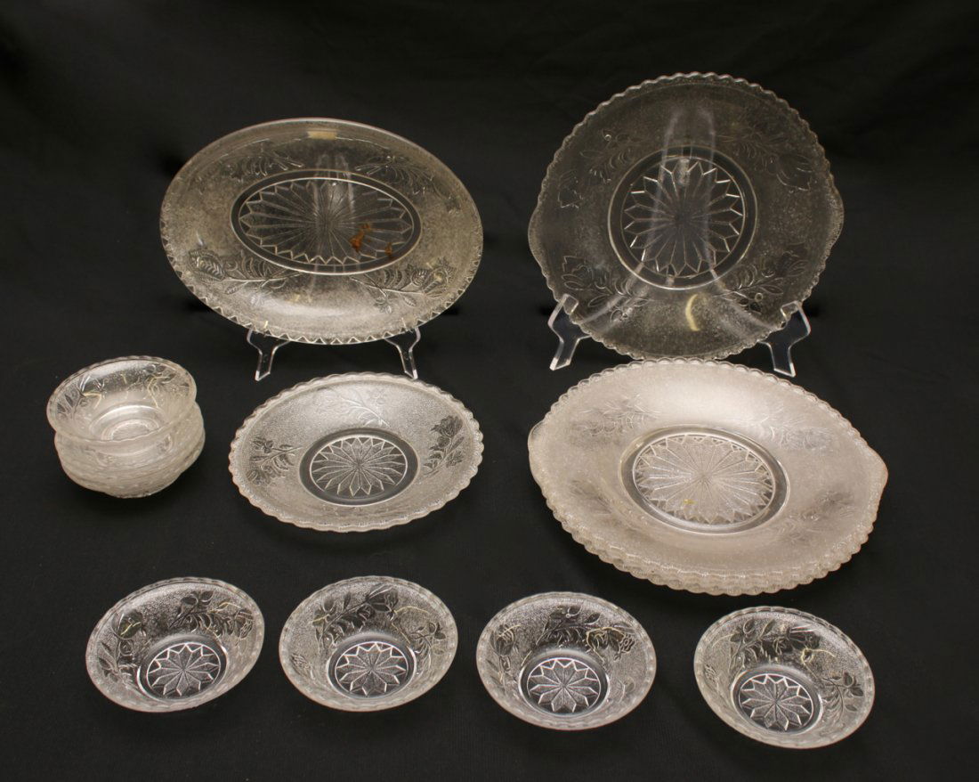 14 PCS OF EAPG GLASS (1 of 3)