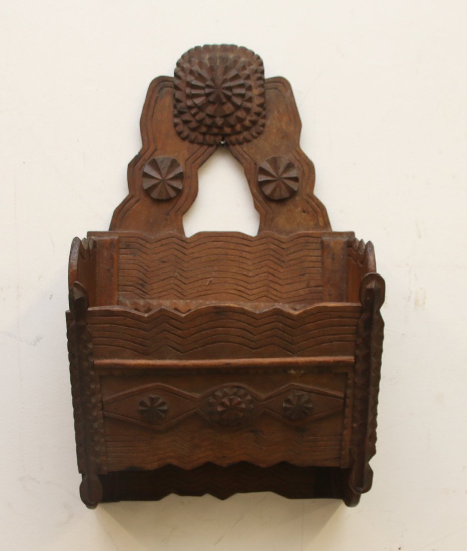 TRAMP ART WALL BOX (1 of 4)