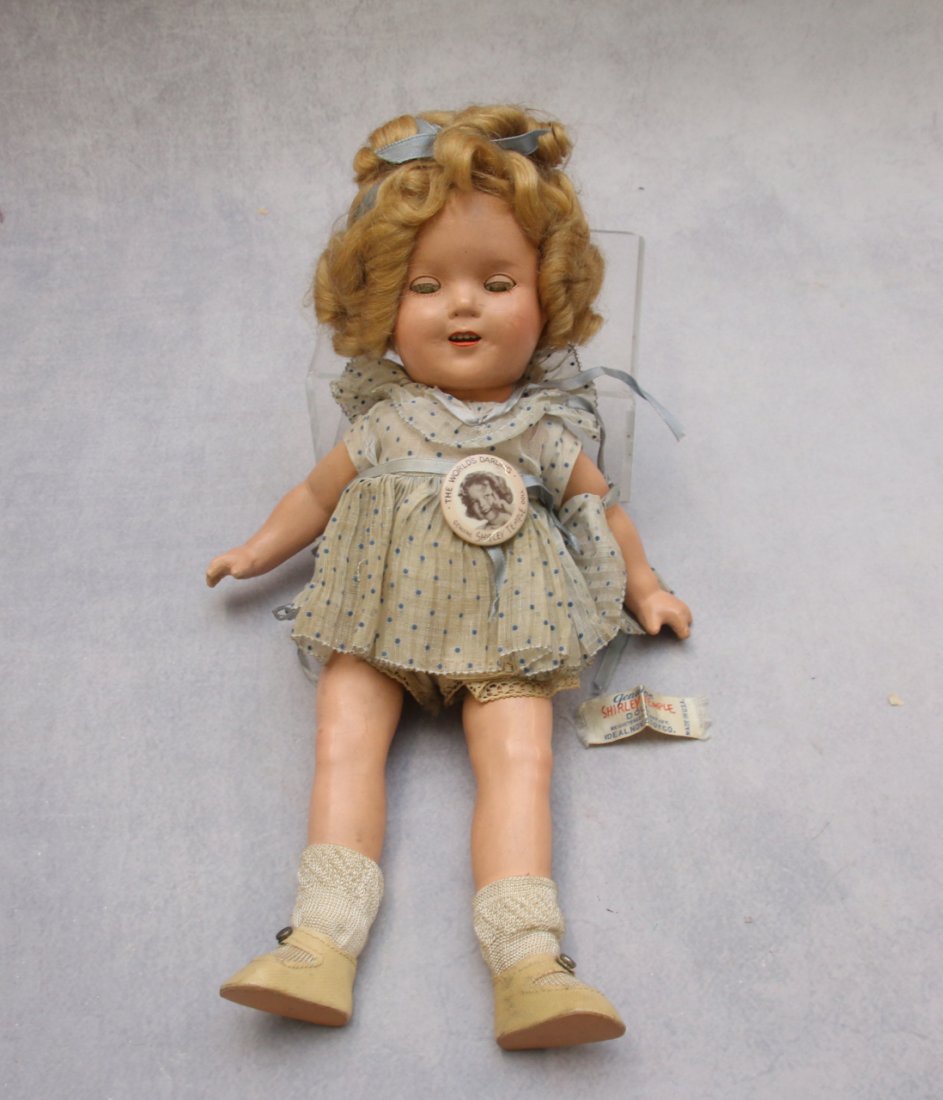 COMPOSITION SHIRLEY TEMPLE DOLL (1 of 4)