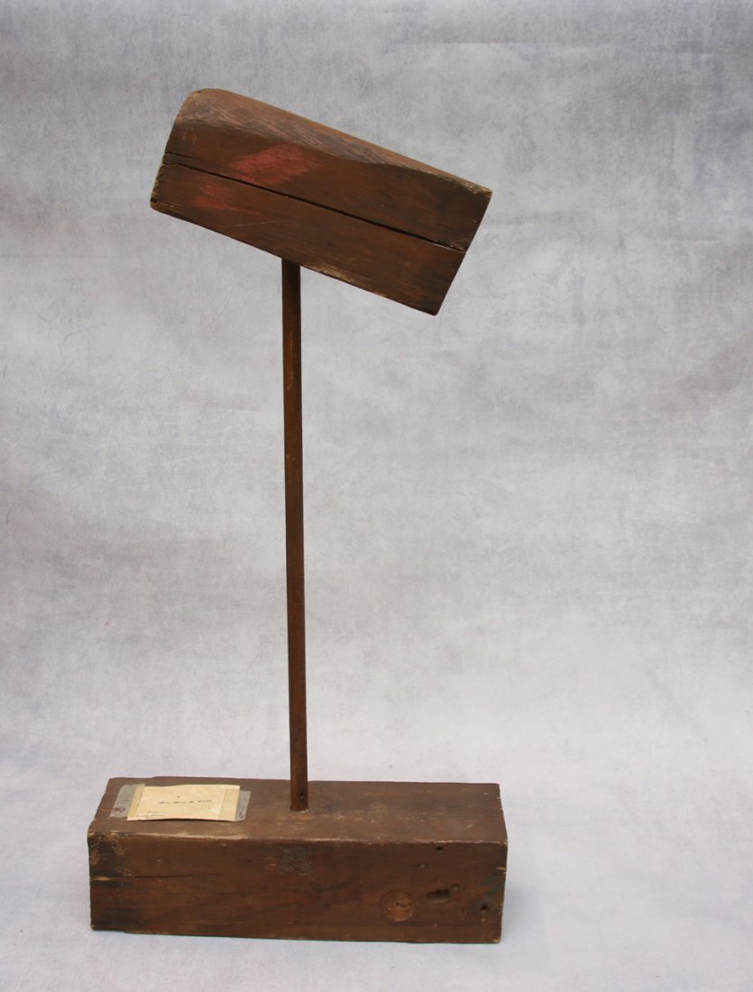 EARLY WOODEN HAT MOLD (1 of 2)