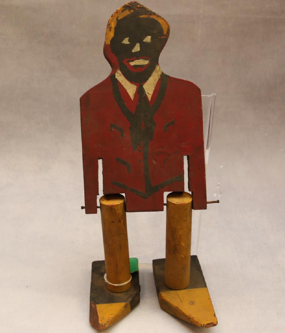 WOODEN CHILDS TOY: STEPIN TOM BY STURDY TOYS DIMENSIONS: 13 1/2 TALL