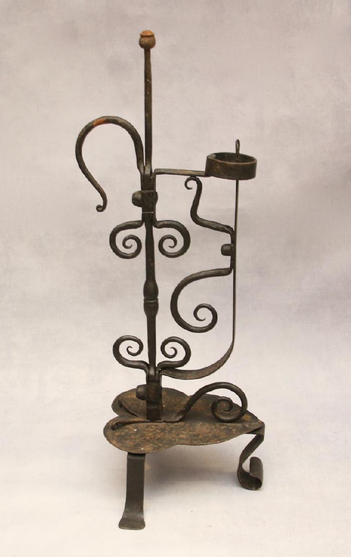 EARLY HAND WROUGHT STAND (1 of 3)