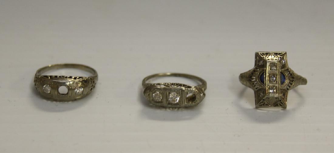 LOT OF 18K RINGS (1 of 2)