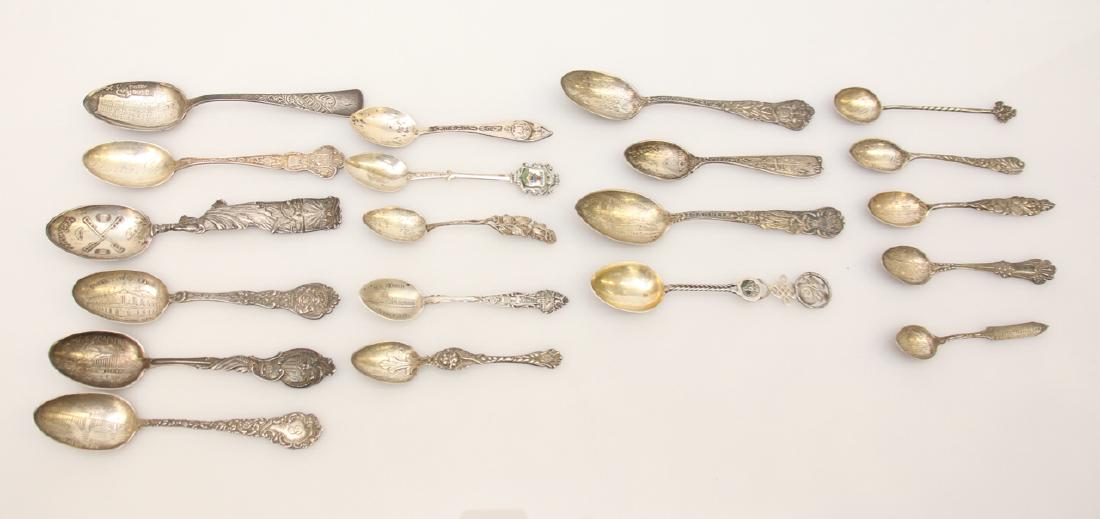 STERLING SILVER SPOON LOT (1 of 4)