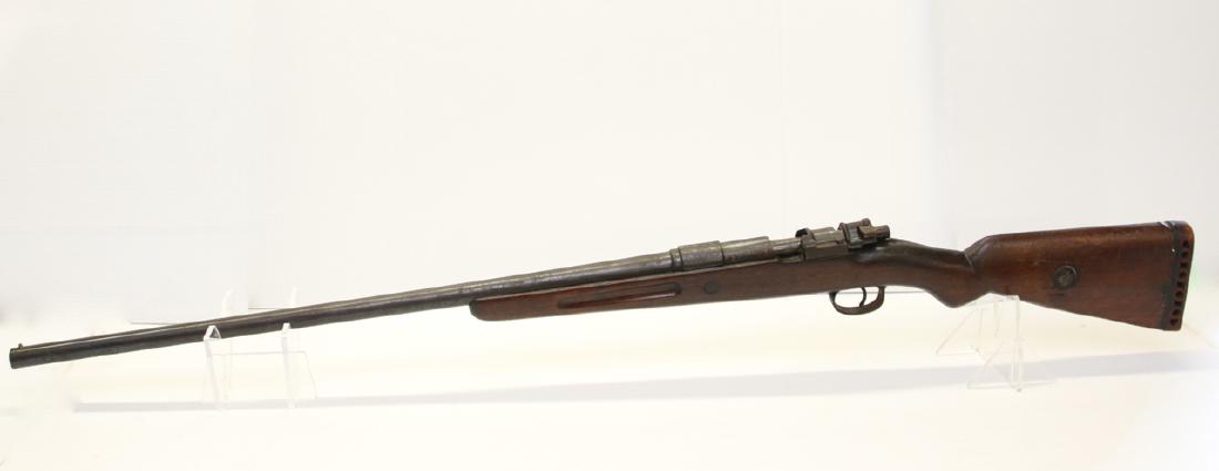 MAUSER "GEHA": MAUSER "GEHA" CONVERTED RIFLE TO 12GA SHOTGUN WEAR CONSISTENT WITH AGE AND USE