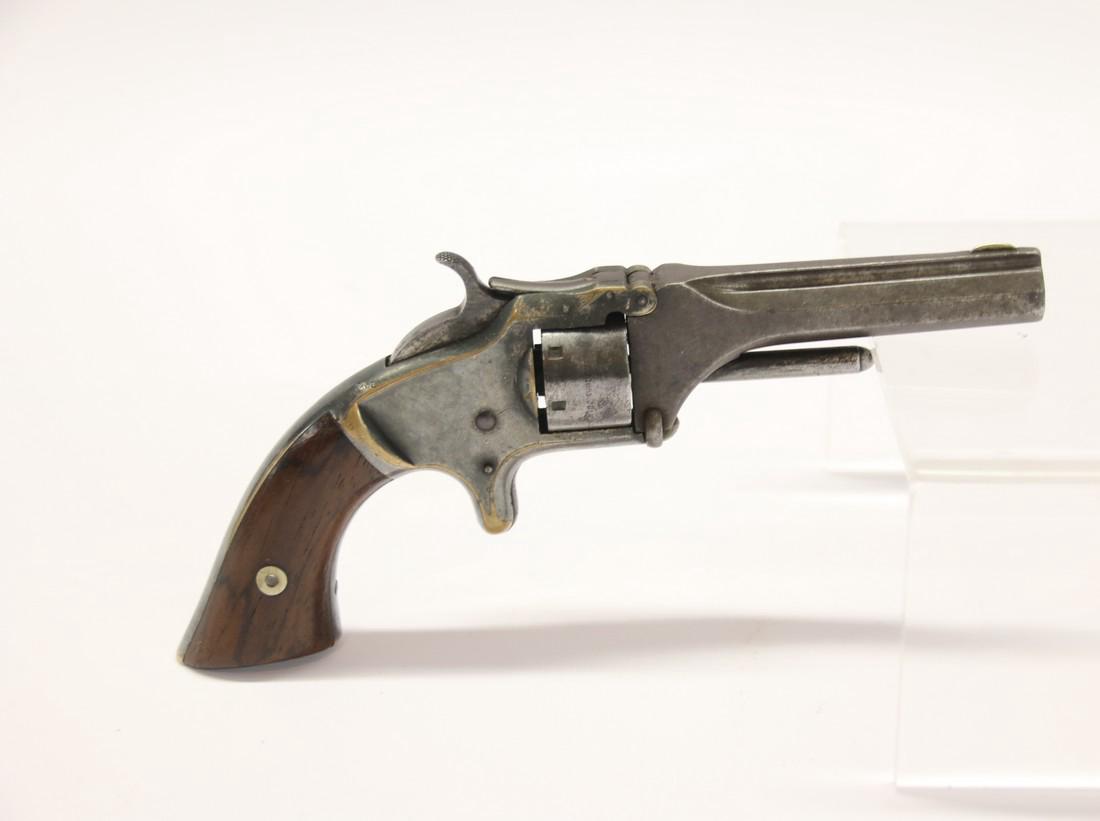 SMITH AND WESSON #1 REVOLVER: S&W #1 SECOND ISSUE .22CAL - SER#62700