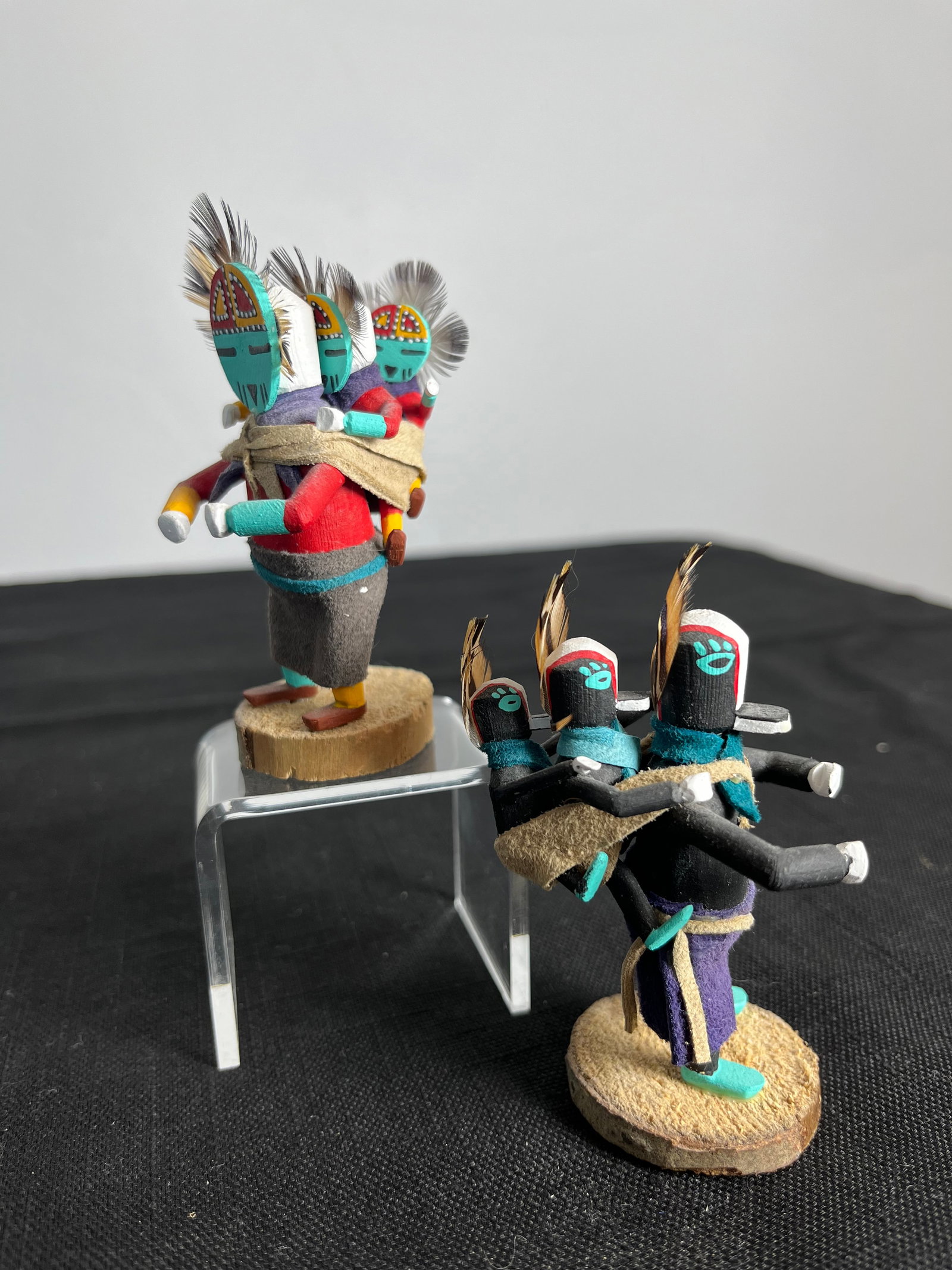 Set of Kachina Carrying Children (1 of 6)