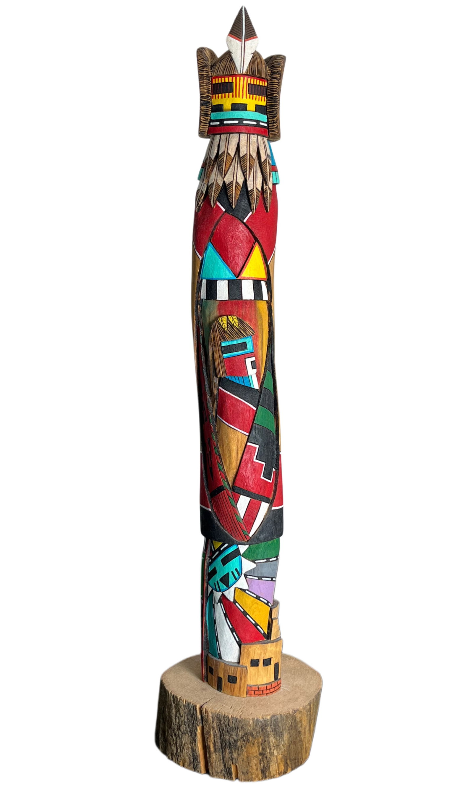 Andy Rickey, HOPI Kachina Maiden: 05, Large, Handmade, Good condition
