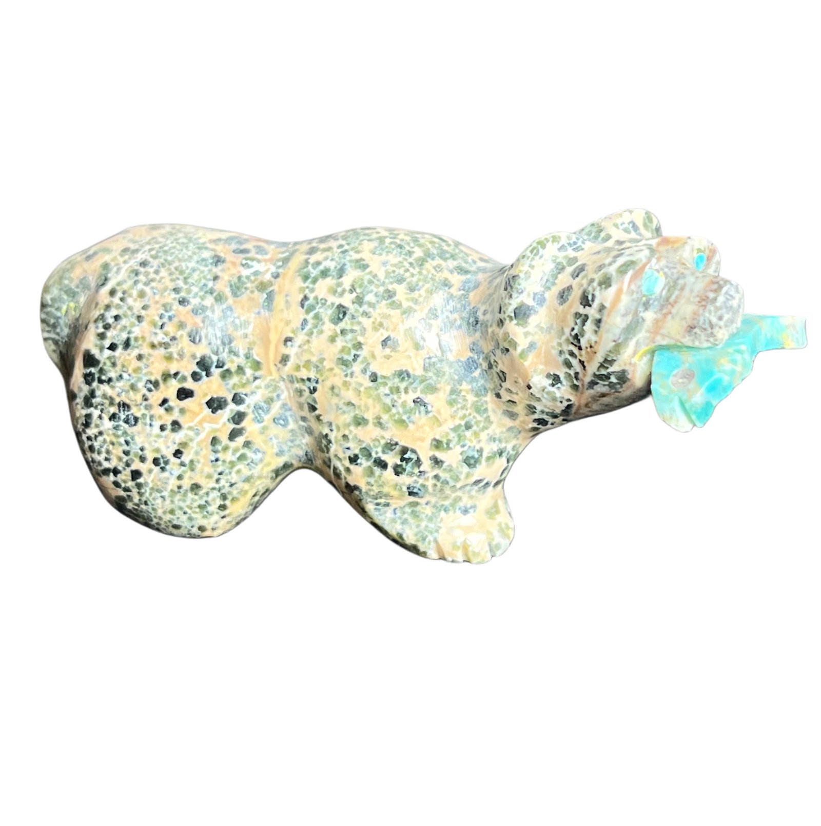 Bear & Fish Fetish, Multi Stone (1 of 6)
