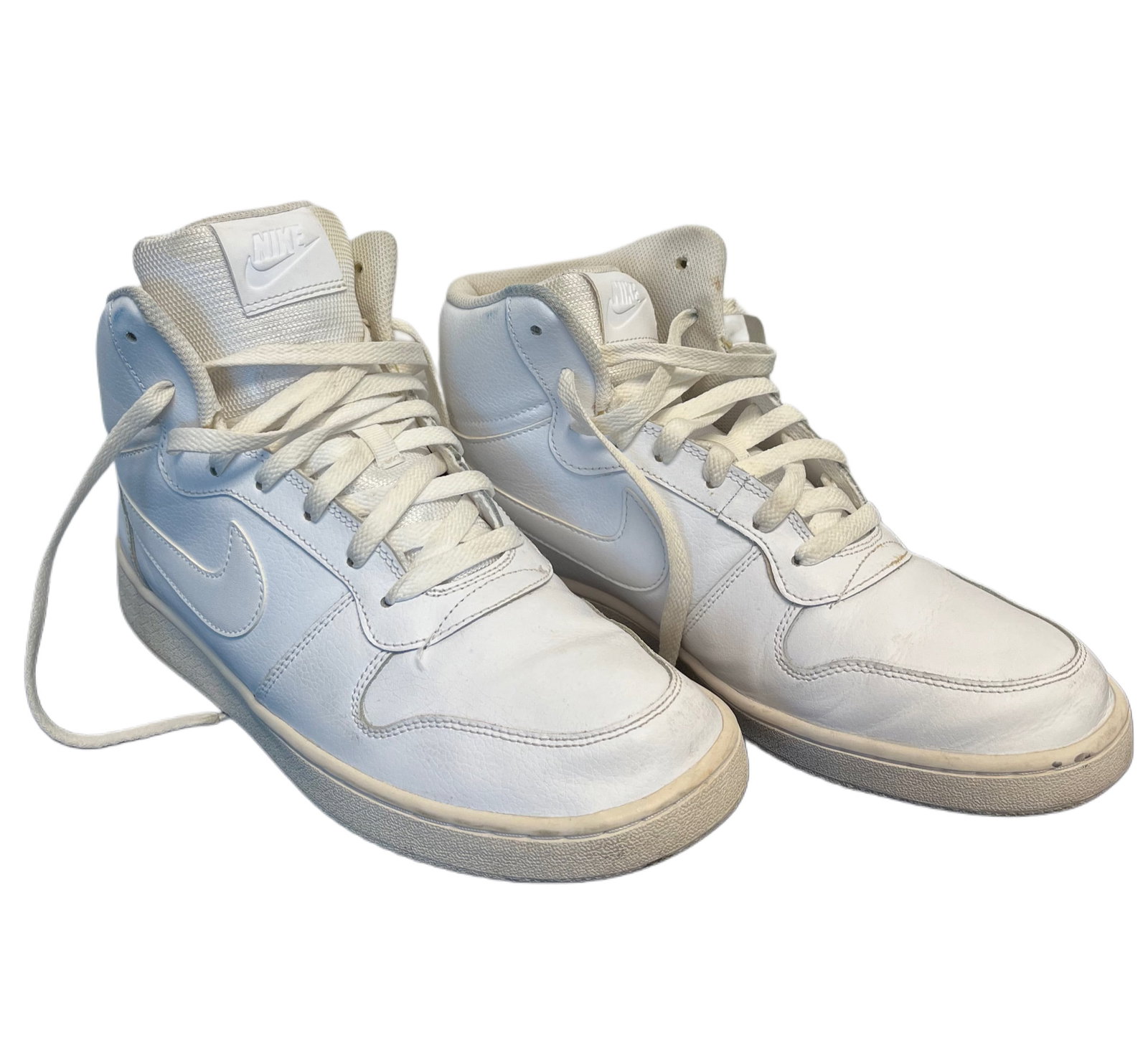 Ebernon by Nike, Mid Shoe, Size 10.5: No Box. Used, Light wear in/out. Slight surface scuffs.