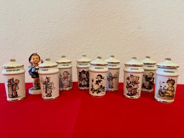 Set of 9 MJ Spice Jars