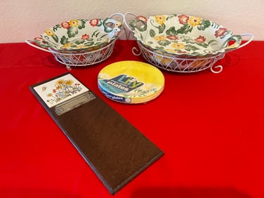 Kitchen Items Lot, 6 Pieces