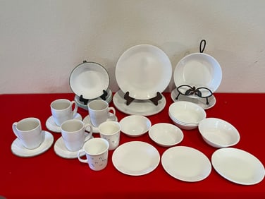 Various Corelle Dishes, 30 Pieces