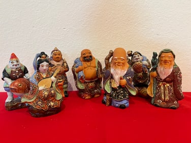 Vintage Kutani 7 Lucky Gods