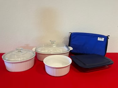 Corning Ware Set, 6 Pieces