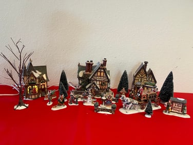 Hallmark Department 56 Village Set, 22 Pieces
