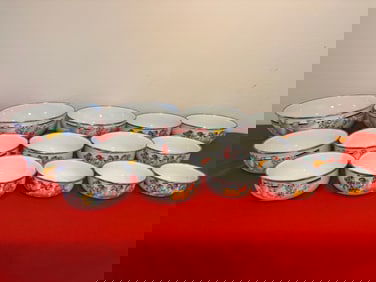 GMI Enamel Nesting Bowl Set, 15 Pieces