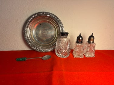 Sterling & Crystal Lot
