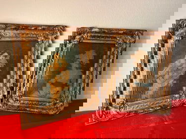 Pair of Antique Framed Portraits