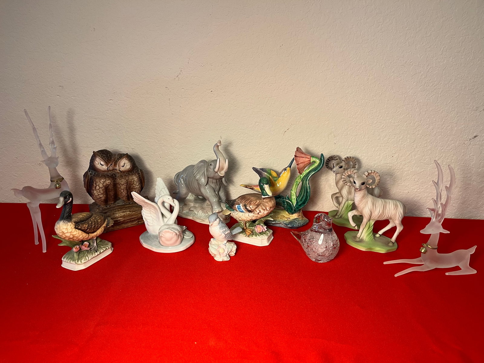 Ceramic & Glass Amimal Lot, 12 Pieces (1 of 13)