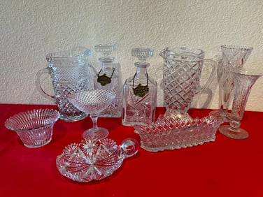 Various Types of Crystal, 12 Pieces