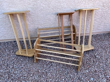 5 Wood Shoe Racks