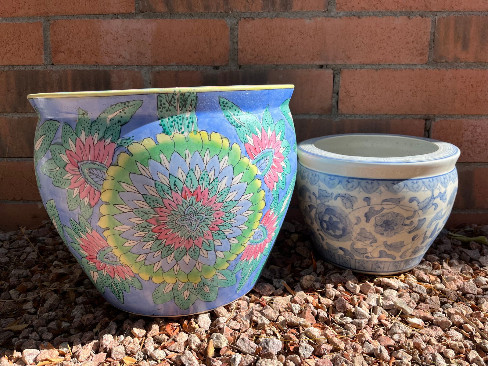 2 Asian Style Planters (1 of 5)