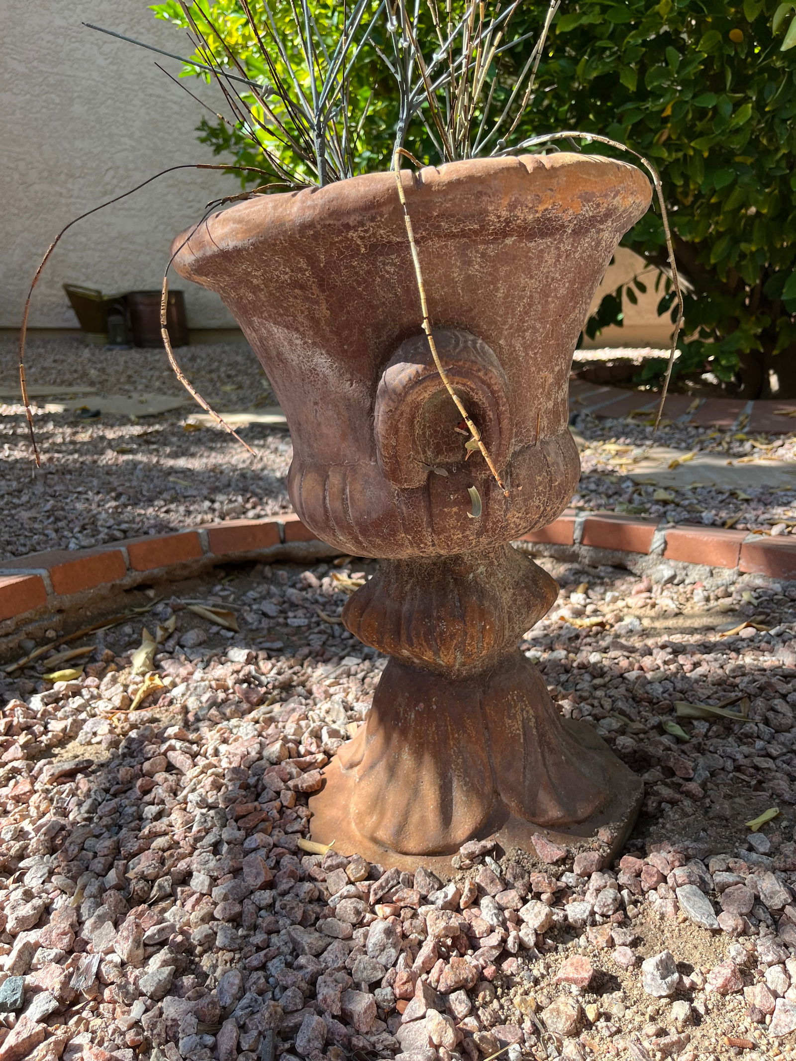 Vase Style Concrete Planter (1 of 5)