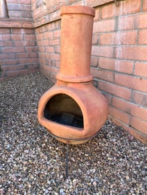 Terracotta Chimenea