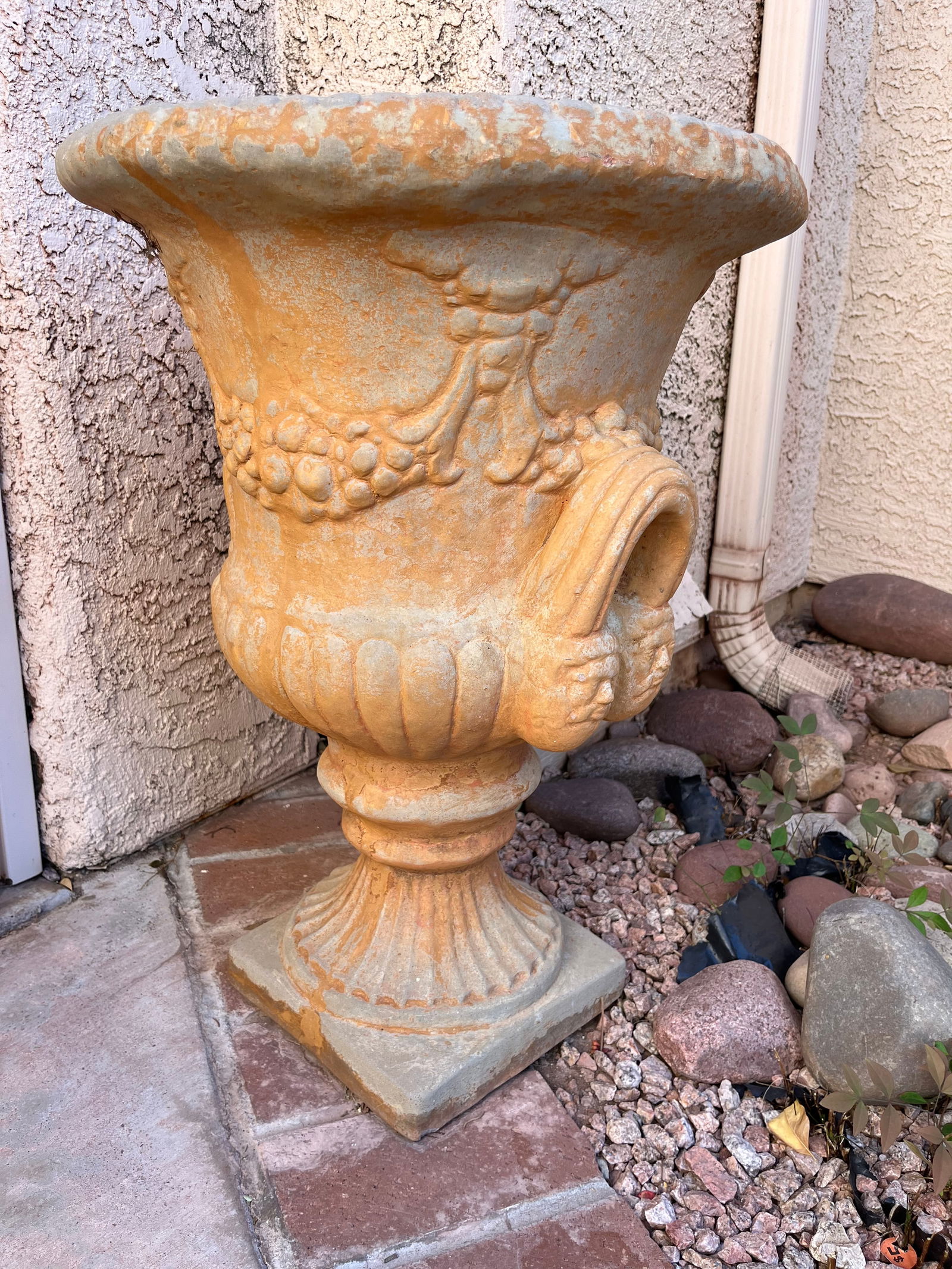 Vase Style Large Concrete Planter (1 of 3)