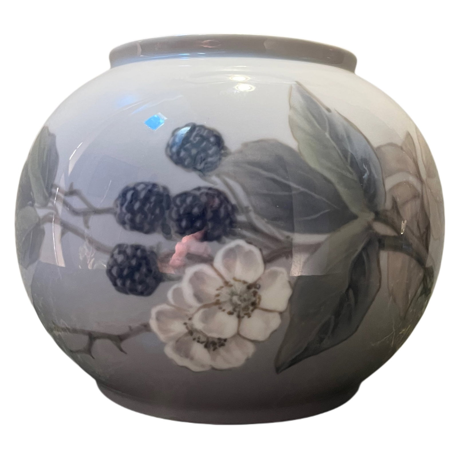 Vintage Denmark Porcerlain Vase: Vintage. Good Condition. Marked.