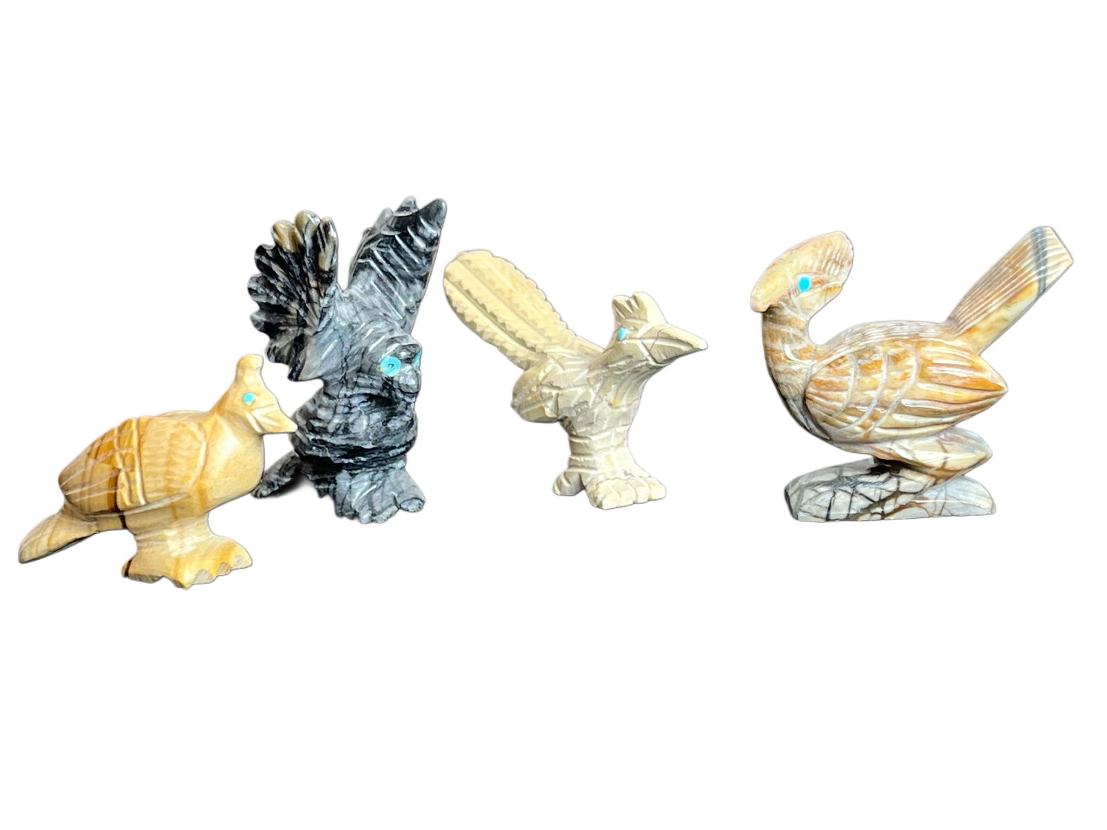 Zuni Bird Fetishes Lot (1 of 8)