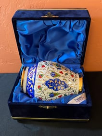Turkish & Bavarian Porcelain Vase