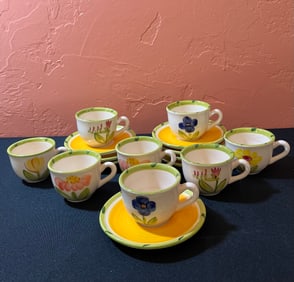 Set of 16 Gorbon, Espresso