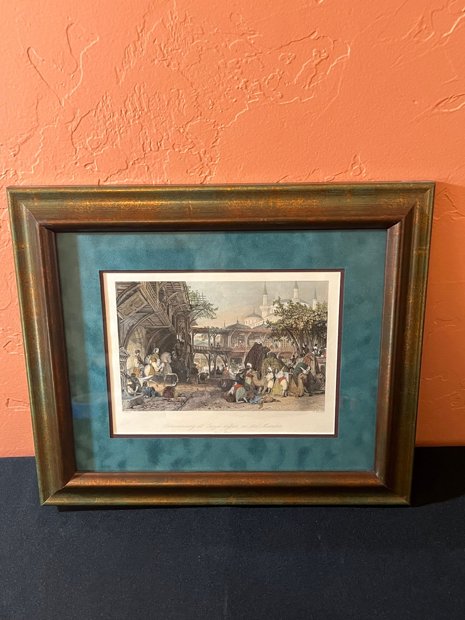 Constantaniople Colorized Original Print +++ (1 of 6)