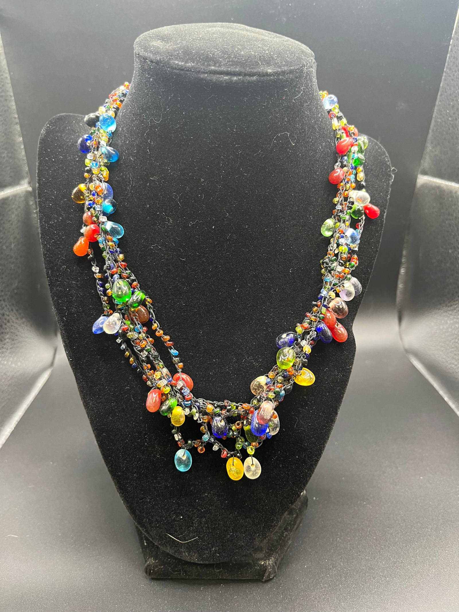 Turkish Beaded Neclace & Earring Set (1 of 5)