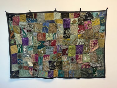 Pakistani Tapestry Made From Women's Clothes