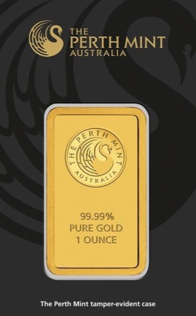 1 oz Perth Mint Gold Bar - in Assay (1 of 2)