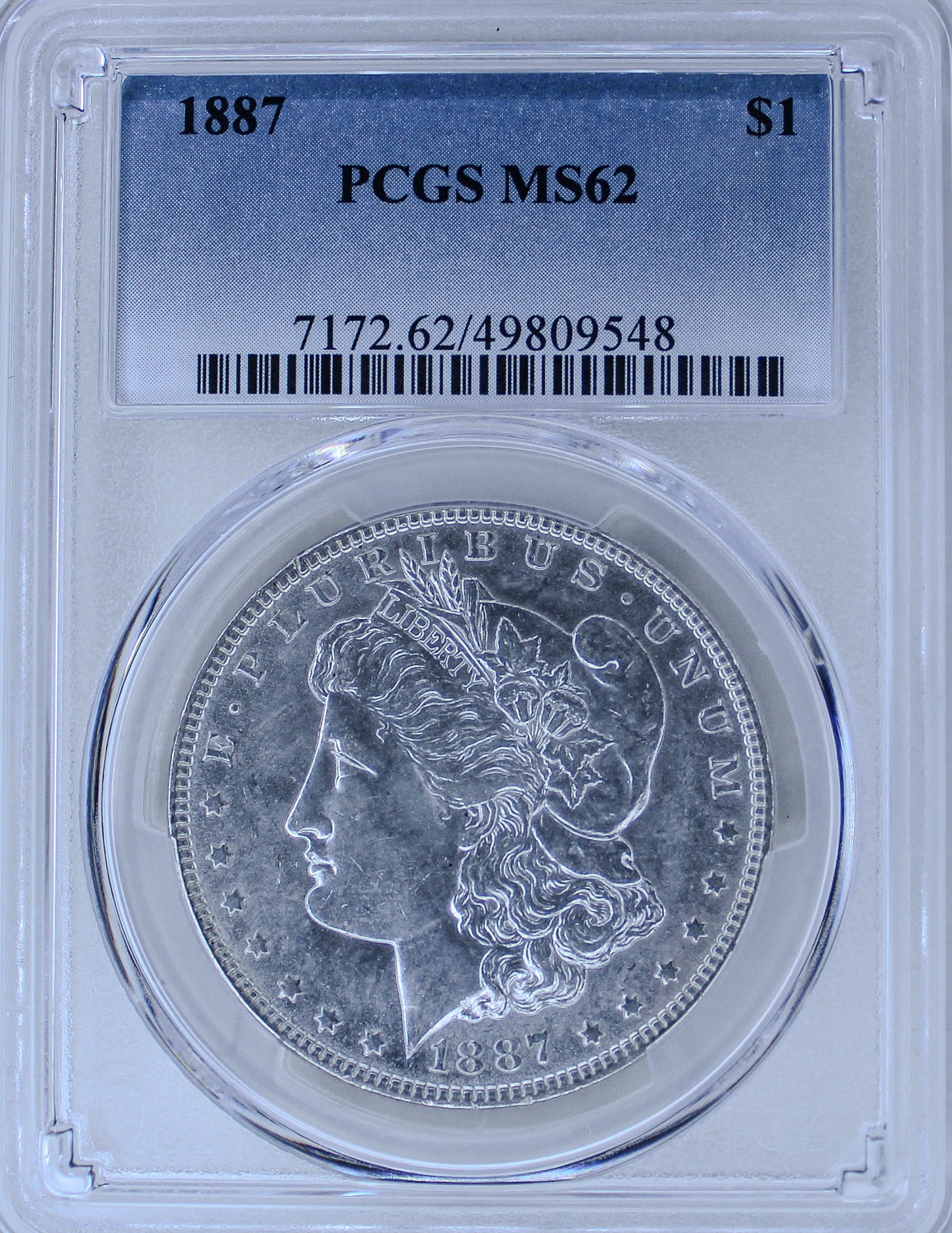 1887 Morgan Silver Dollar MS62 (1 of 2)
