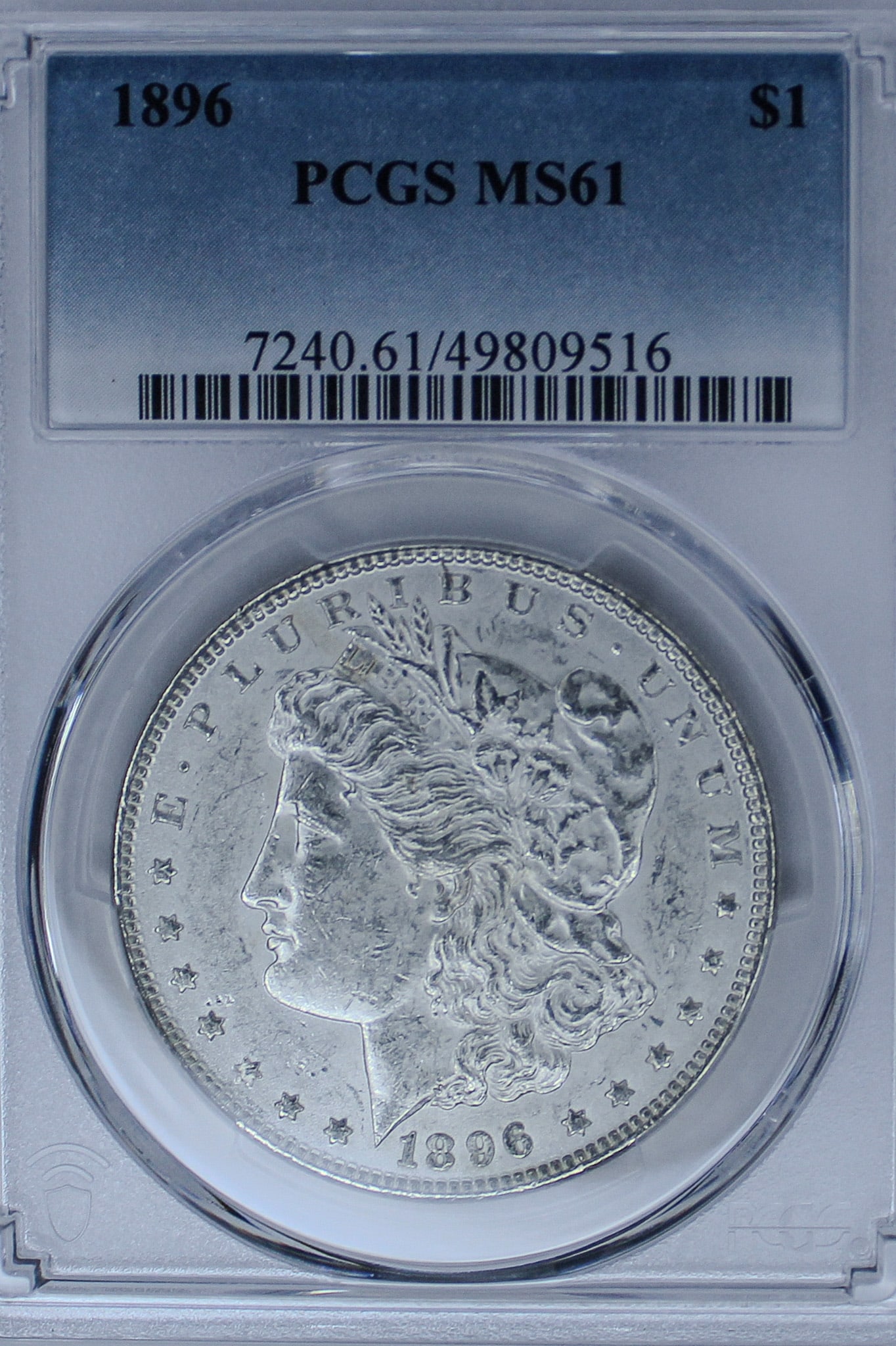 1896 Morgan Silver Dollar MS61 (1 of 2)
