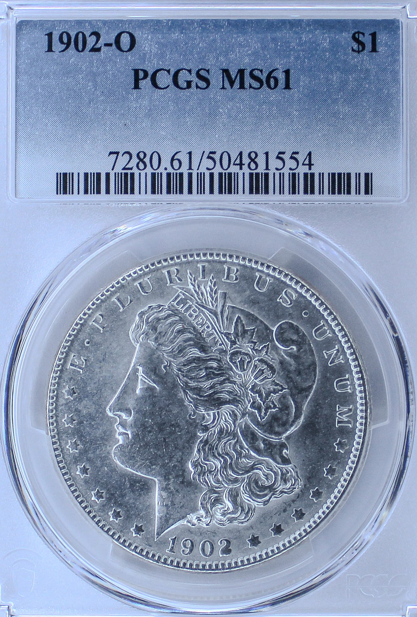 1902-O Morgan Silver Dollar MS61 (1 of 2)