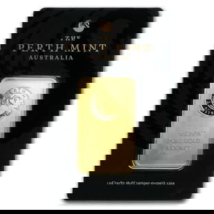 1 ounce Perth Mint Gold Bar – in Assay: Perth Mint 1 Oz Gold Bar Auction Perth Mint 1 Oz Gold Bar - 24K .9999 Fine Gold The Perth Mint Gold Bar stands as a hallmark of quality and craftsmanship, making it a premier choice for