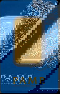 1 oz Gold Fortuna PAMP Bar