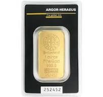1 oz Gold Argor Heraeus Bar (1 of 2)