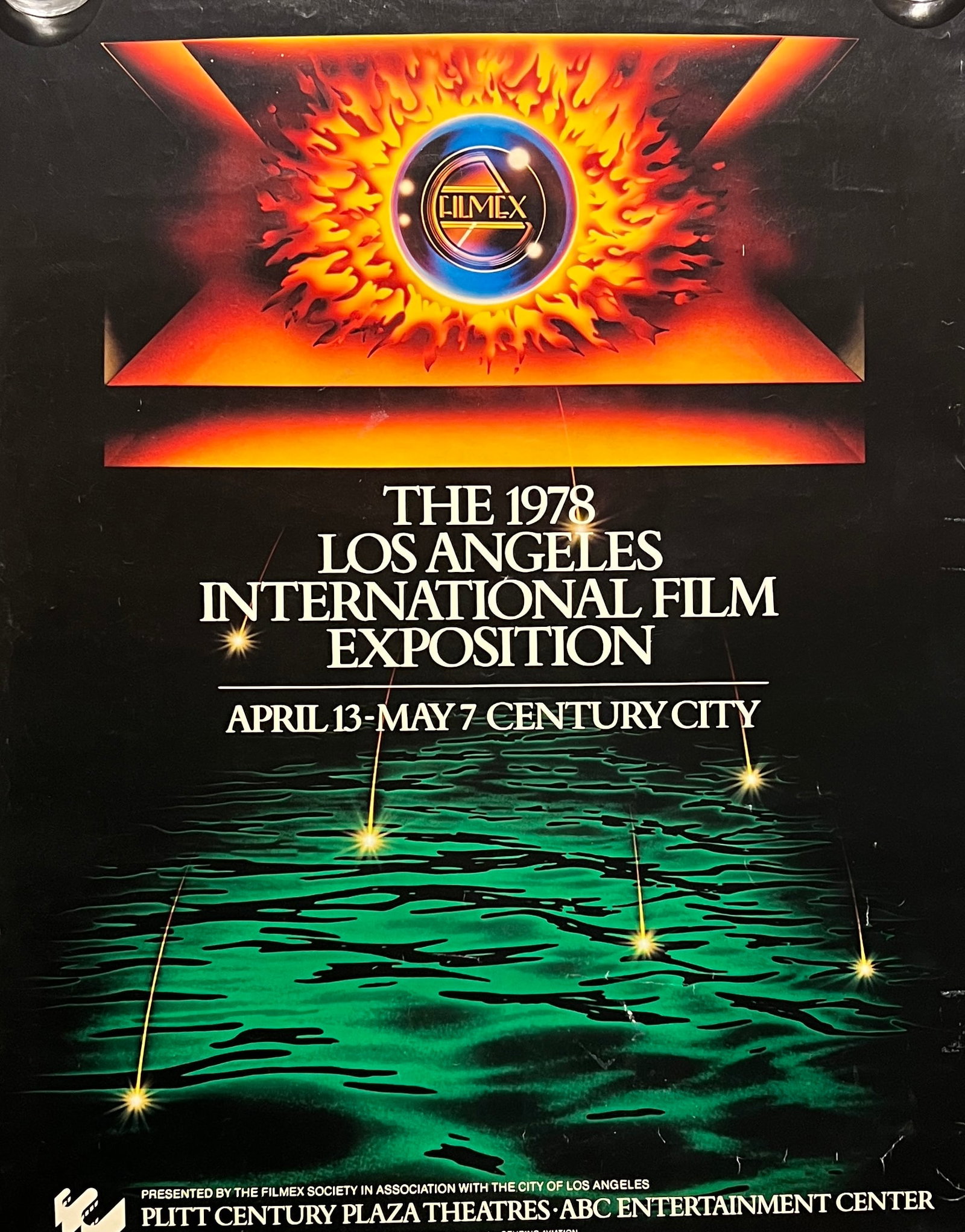 Film X Los Angeles International Film Exposition 1978 original poster (1 of 1)