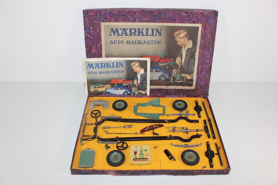 Marklin construction set chassis 1101 OVP: Marklin construction set chassis 1101 OVP used, Z 2-3